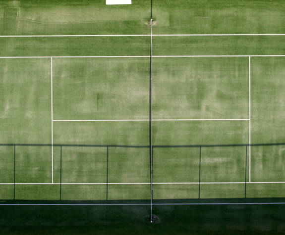 Eagles Resort Chalkidiki Tennis court from above